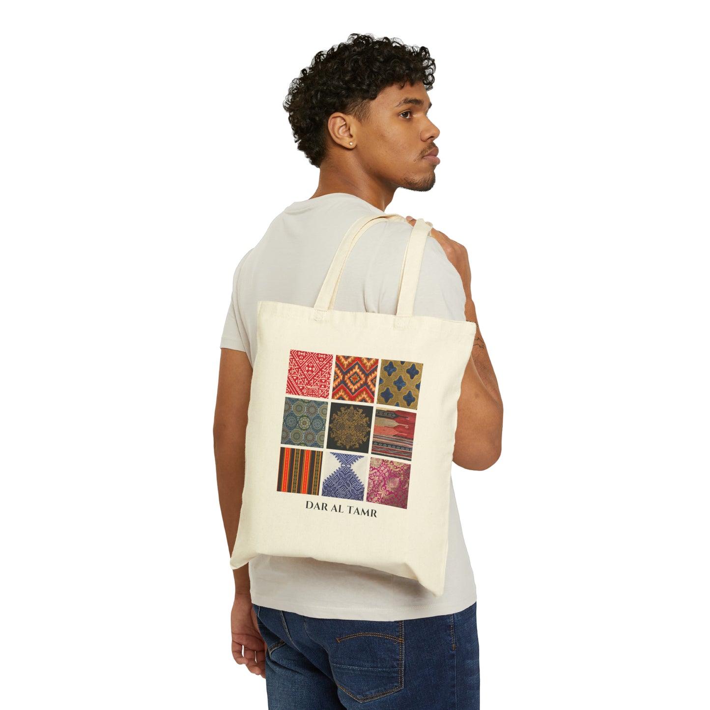 TOTE BAG - TISSUS D'AFRIQUE DU NORD